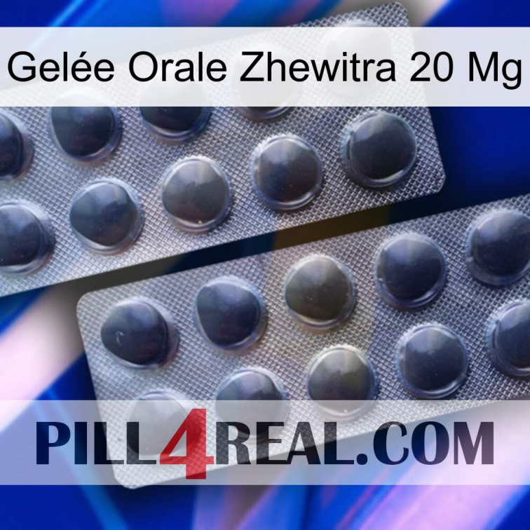Gelée Orale Zhewitra 20 Mg 31